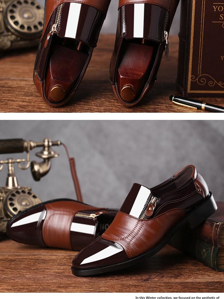 Classic Business Men's Dress Fashion Elegant Formal Shoes - MakenShop