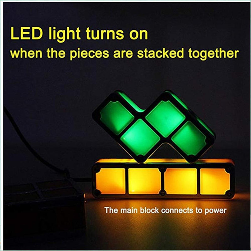 Tetris Stackable LED Night Light - MakenShop