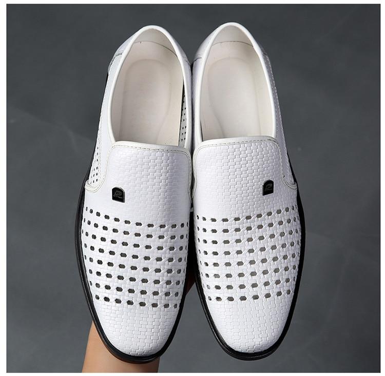 Luxury Brand Genuine Leather Fashion Men Business Shoes - MakenShop