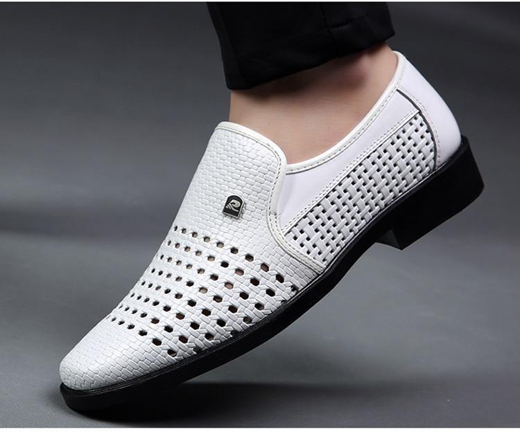 Luxury Brand Genuine Leather Fashion Men Business Shoes - MakenShop