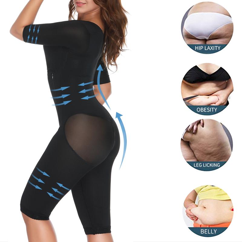 Makenfit Open Crotch Full Body Shaper - MakenShop