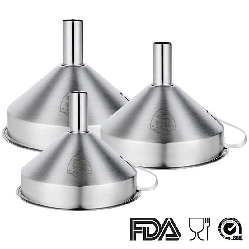 Stainless Steel Oil Funnel - MakenShop