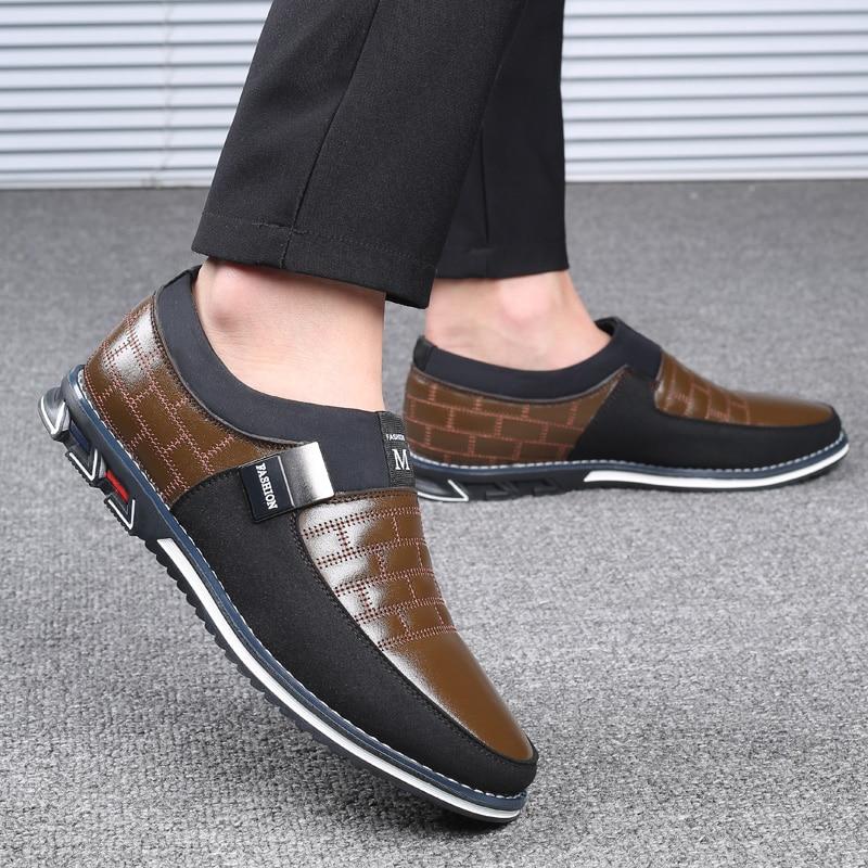 LUXURY CASUAL MEN’S COMFORTABLE BUSINESS SLIP ON SHOES - MakenShop