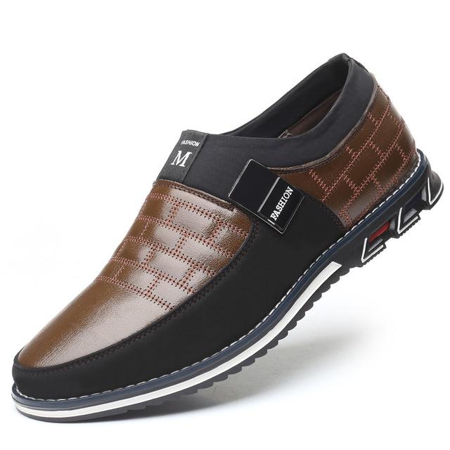 LUXURY CASUAL MEN’S COMFORTABLE BUSINESS SLIP ON SHOES - MakenShop