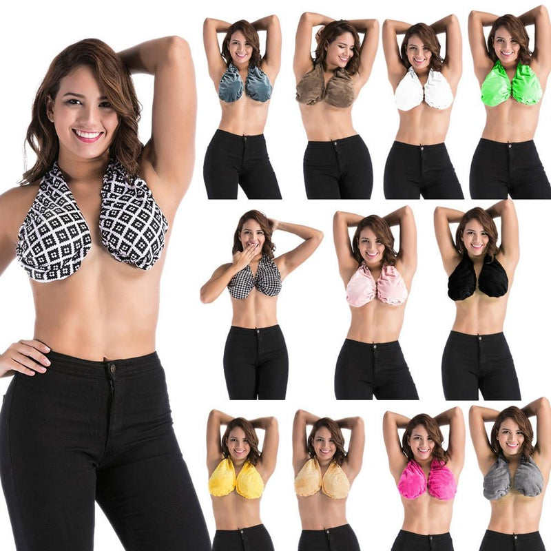 Comfort Solid Sweat Towel Bra - MakenShop