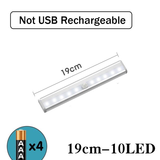 Motion Sensor LED Light USB Rechargeable - MakenShop