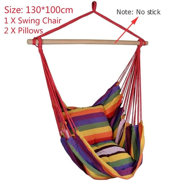 Hammocks Outdoor Garden Hammock Chair Hanging Chair Swing Chair Seat For Indoor Outdoor Garden Chairs Toys for Children