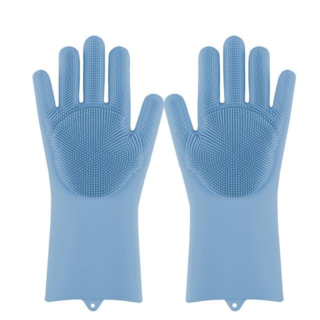 EasyScrub™ Silicone Washing Gloves - MakenShop