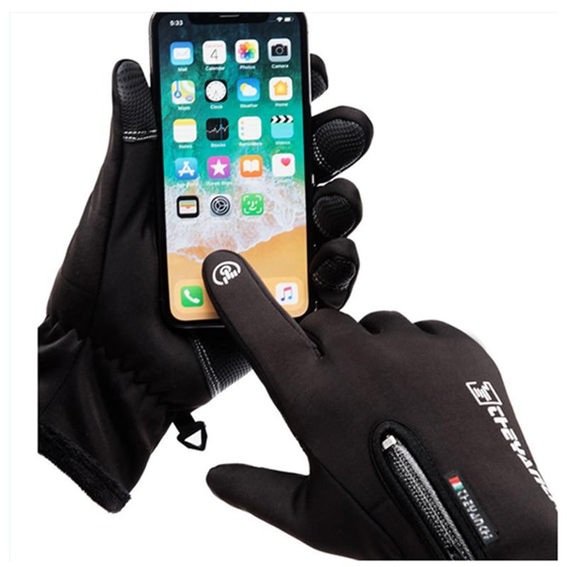 Unisex Warm Waterproof TouchScreen Sports Winter Gloves - MakenShop