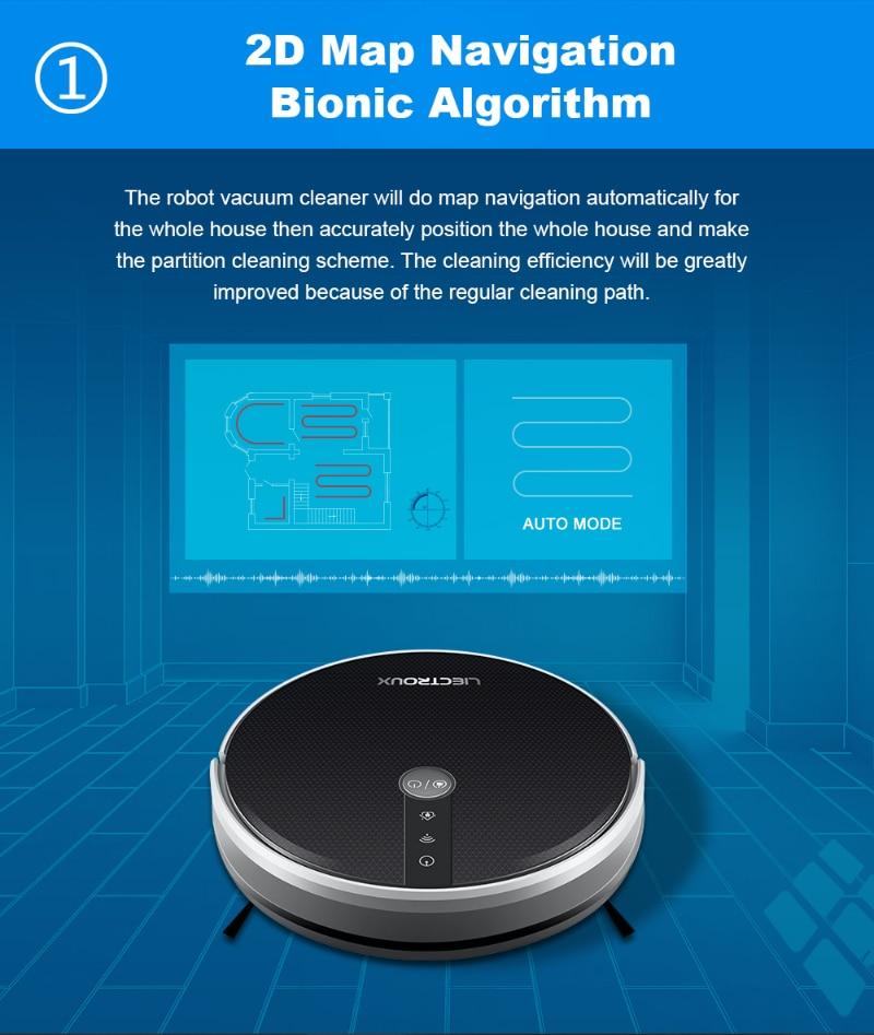 LIECTROUX Robot Vacuum Cleaner - MakenShop