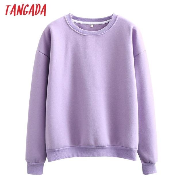 Tangada women fleece hooded sweatshirts - MakenShop