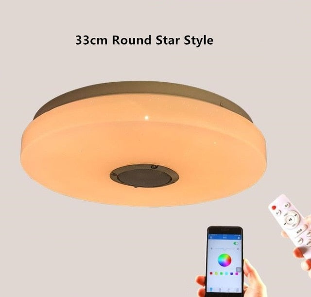 Smart Ceiling Lights Dimmable RGB Bluetooth