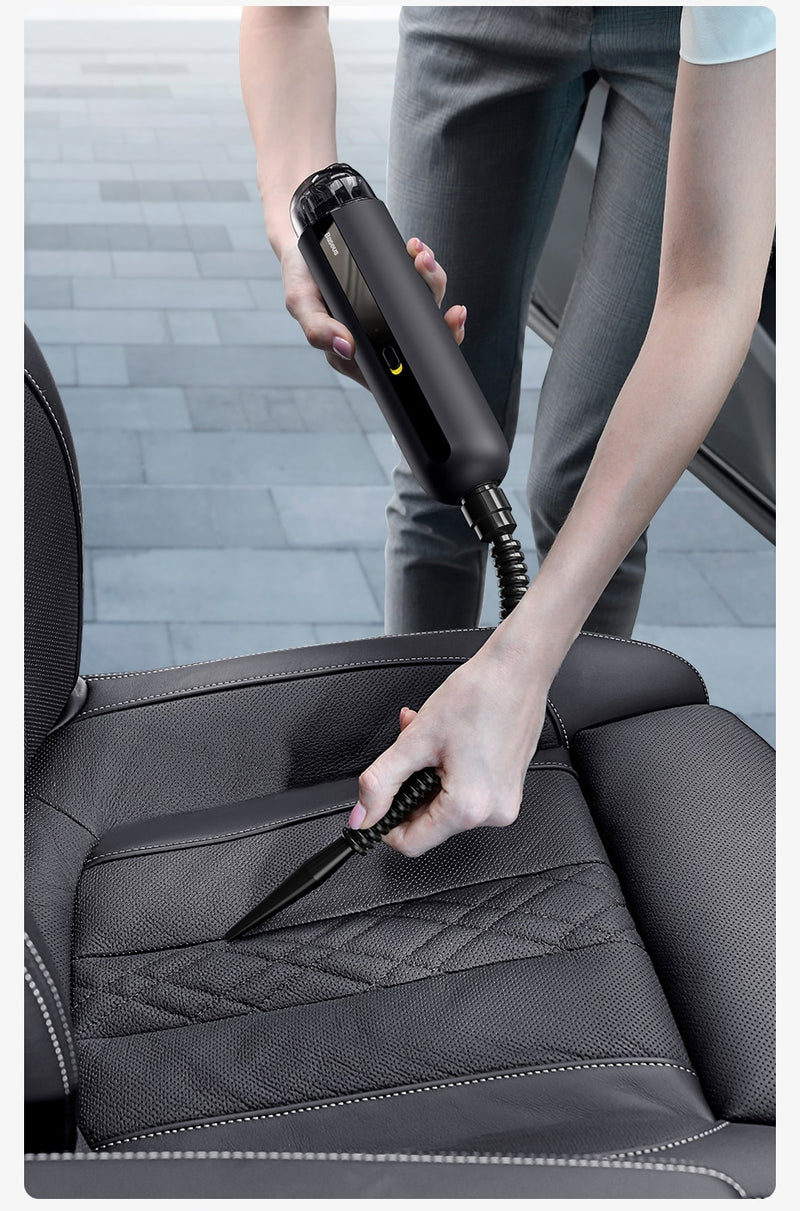 Baseus A2 Car Vacuum Cleaner Mini Handheld Auto Vacuum Cleaner with 5000Pa Powerful Suction For Home &amp; Car &amp; Office