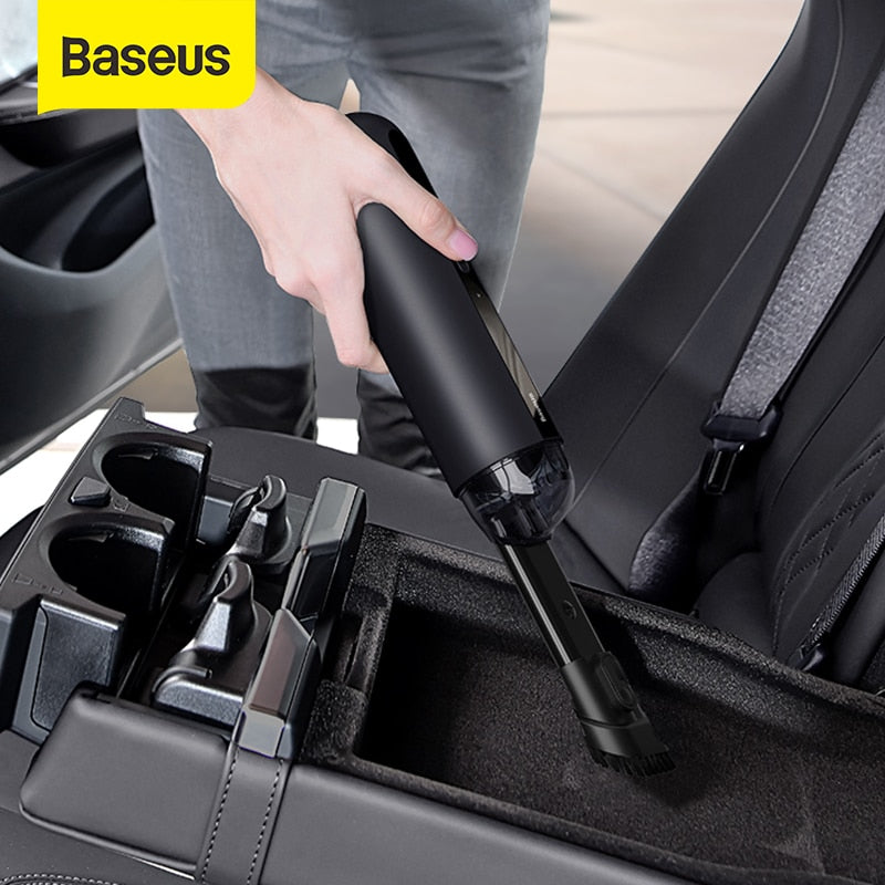 Baseus A2 Car Vacuum Cleaner Mini Handheld Auto Vacuum Cleaner with 5000Pa Powerful Suction For Home &amp; Car &amp; Office